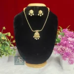 Antci Peacock Choker With Earrings