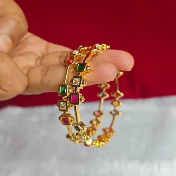 Matt Finished Bangle pack of 2